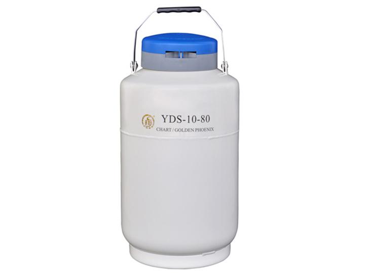 液氮罐(容积10L, 口径80mm, 6个高120mm提桶)